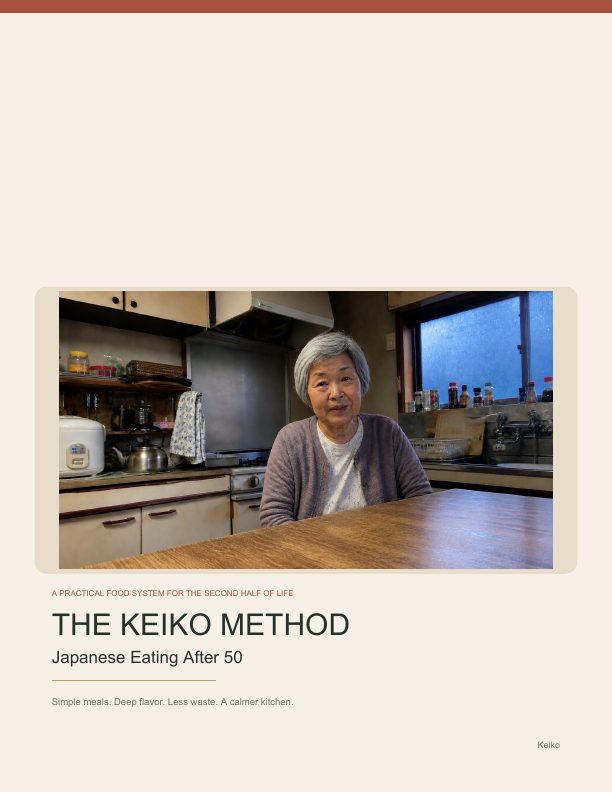 Cover of The Keiko Method, Japanese Eating After 50